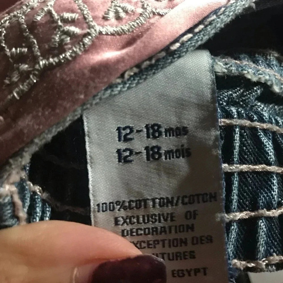 Old Navy Girls Jeans - 12-18M - Picture 6 of 6